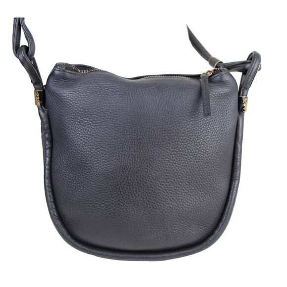 AANDD Adam & Davidson BLACK GENUINE LEATHER X-BODY SHOULDER BAG HANDBAG PURSE - Picture 6 of 16
